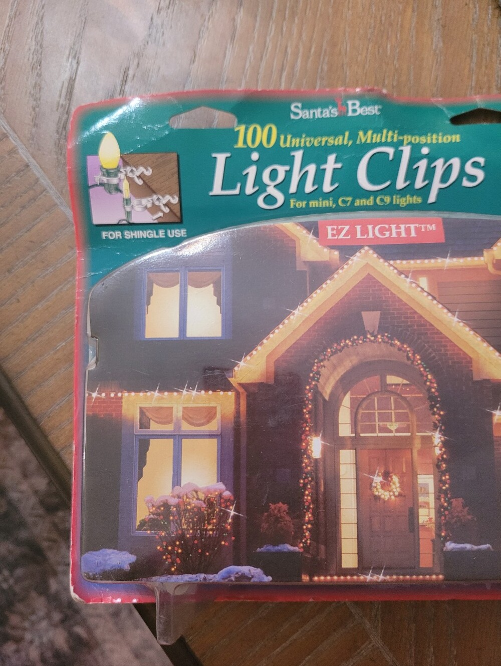 100 Universal Multi Position Light Clips!